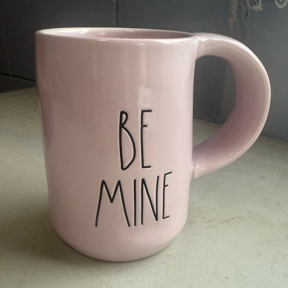 Rae Dunn Pink 'Be Mine' Mug